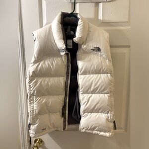 North face puffer vest